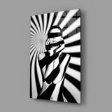 Censored Glass Wall Art.