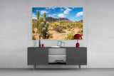 Cactuses Glass Wall Art.