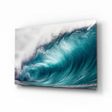 Wave Glass Wall Art.