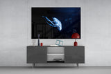 Jellyfish Glass Wall Art.