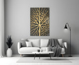 Abstract Art Glass Wall Art.