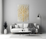 Abstract Art Glass Wall Art.