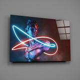 Abstract Art Glass Wall Art.