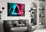Abstract Art Glass Wall Art.