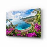 Nice France Glass Wall Art.