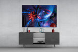Woman Glass Wall Art.