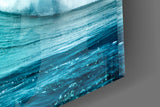Waves Glass Wall Art.