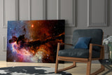 World Of The Galaxy Glass Wall Art.