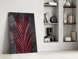 Areca Bunch Glass Wall Art.
