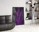 Areca Bunch Glass Wall Art.