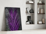 Areca Bunch Glass Wall Art.