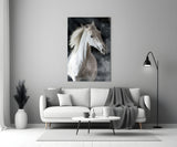 Horse Glass Wall Art.