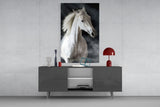 Horse Glass Wall Art.