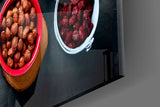 Nuts Glass Wall Art.