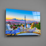 Barcelona Glass Wall Art.