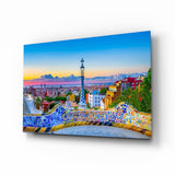 Barcelona Glass Wall Art