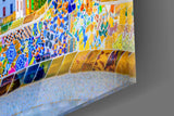 Barcelona Glass Wall Art.
