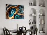 Abstract Art Glass Wall Art.