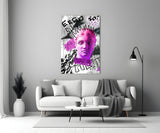 Abstract Art Glass Wall Art.