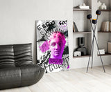 Abstract Art Glass Wall Art.