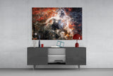 World Of The Galaxy Glass Wall Art.