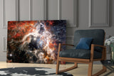 World Of The Galaxy Glass Wall Art.