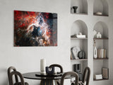 Space Glass Wall Art.