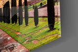 Taj Mahal Glass Wall Art.