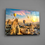 Cappadocia Glass Wall Art.