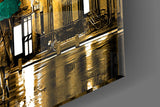 Eiffel Tower Glass Wall Art.