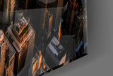 New York Glass Wall Art.