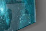 Waves Glass Wall Art.