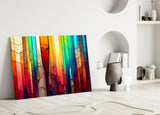 Abstract Art Glass Wall Art.