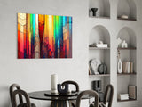 Abstract Art Glass Wall Art.