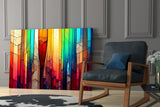 Abstract Art Glass Wall Art.