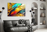 Abstract Art Glass Wall Art.