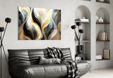 Abstract Art Glass Wall Art.