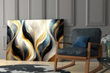 Abstract Art Glass Wall Art.