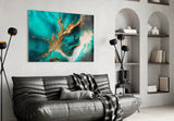 Abstract Art Glass Wall Art.