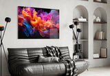 Abstract Art Glass Wall Art.