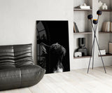 Bulldog Glass Wall Art.