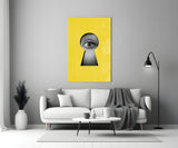 Security Glass Wall Art.