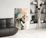 Horse Art Glass Wall Art.