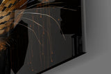 Leopard Glass Wall Art.