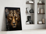 Leopard Glass Wall Art.