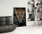 Leopard Glass Wall Art.