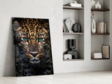 Leopard Glass Wall Art.