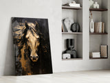 Horse Art Glass Wall Art.