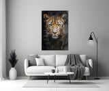 Leopard Glass Wall Art.