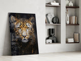 Leopard Glass Wall Art.